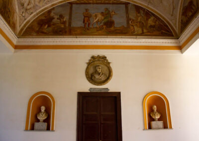 Dettaglio delle Nicchie con Ritratto